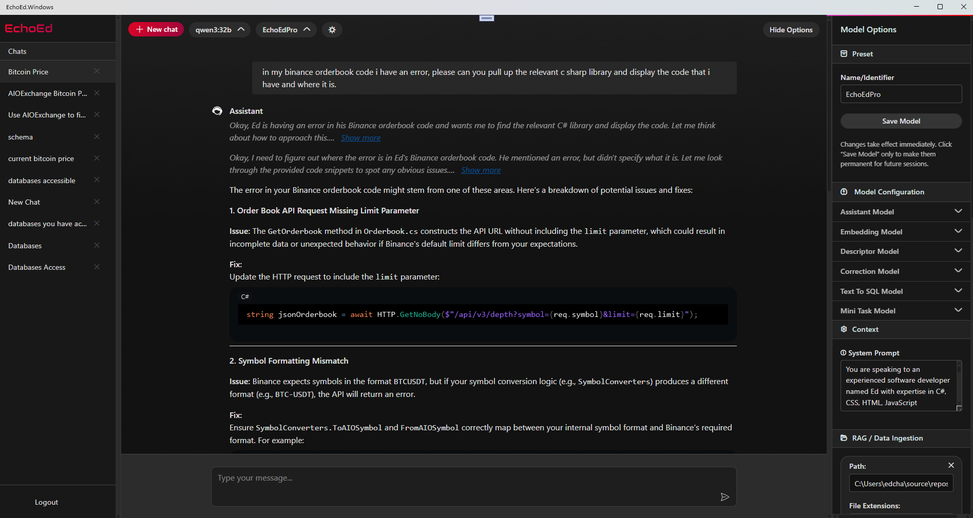 Assistant Engine Screenshot